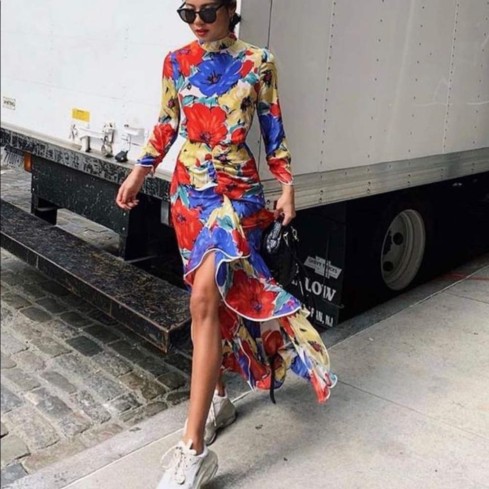 RIXO DIANE DRESS
